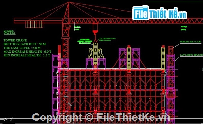 nhà cao tầng,Biện pháp thi công,Bản vẽ autocad,thi công nhà cao tầng